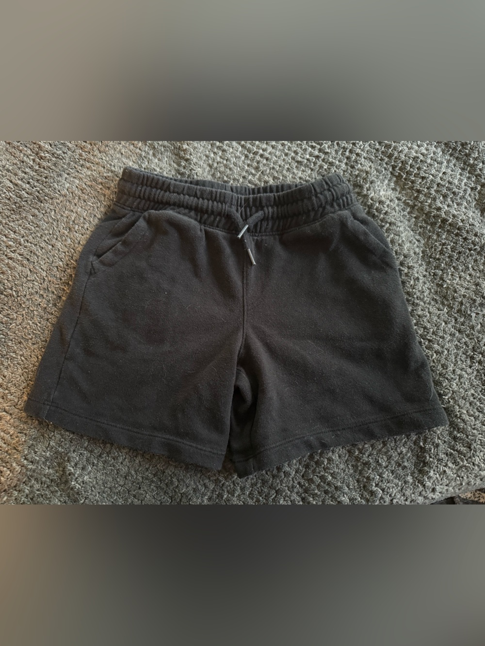 wonder nation Black Kids Pull-On Athletic Shorts